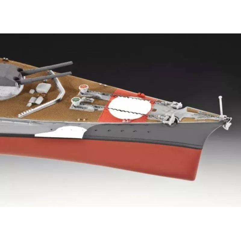 Lėktuvnešio modelis Revell Bismarck Surinkimo rinkinys 1:700