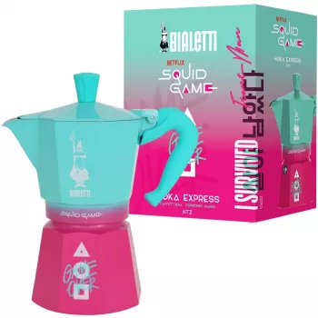 Kavos virimo puodas Bialetti 0005393 Aliumininis Mėlynai Rožinis