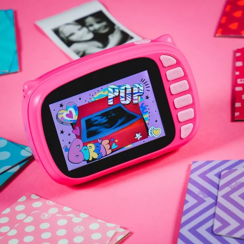 Barbie Print Cam – momentinė kamera su spausdinimu