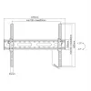 Laikiklis SBOX PLB-2546T-2 televizoriui nuo 37 iki 80 colių, 45 kg, VESA 600×400 mm