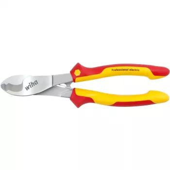Kabelių pjaustyklė Wiha 210 mm, VDE izoliuota, kabeliams iki 60 mm² (43662)