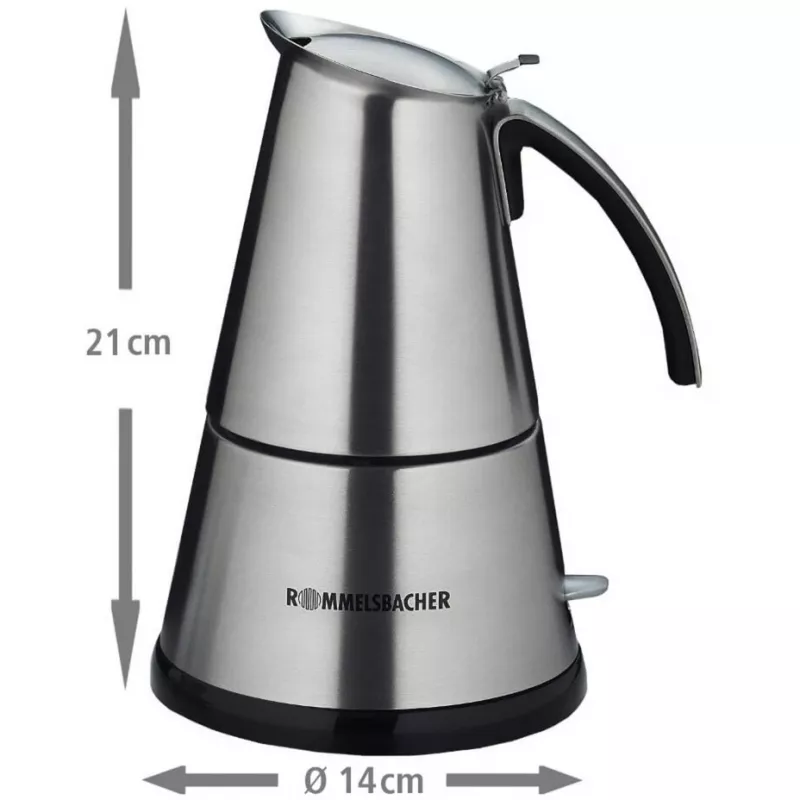 Kavos aparatas ROMMELSBACHER EKO 366/E Elpresso deLuxe, espresso virimo aparatas