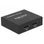 Vaizdo skirstytuvas DeLOCK 87691 DisplayPort į 2x DisplayPort