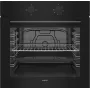 Įmontuojama elektrinė orkaitė MPM MPM-63-BO-28, juoda, 595×568×595 mm, 2,4 kW, A+