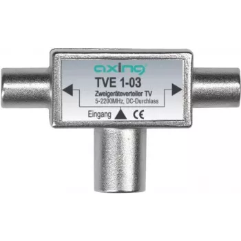 IEC skirstytuvas Axing TVE 1-03 Sidabrinis