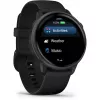 Garmin vívoactive 6 3,05 cm (1,2 inch) AMOLED 42 mm skaitmeninis 390 x 390 pikselių jutiklinis ekranas juodas Wi-Fi GPS