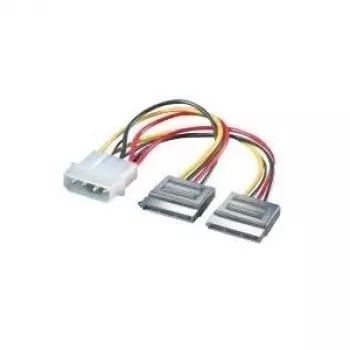 ROLINE Y formos adapterio laidas 4 pol. HDD / 2x SATA (11.03.1050)