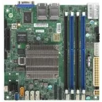 SUPERMICRO A2SDi-4C-HLN4F pagrindinė plokštė – Mini-ITX, Intel Atom C3558, USB 3.0, 4 x Gigabit LAN, integruota grafika