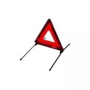 Įspėjamasis trikampis IWH Micro Red ECE R27 patvirtintas 030050, kompaktiškas sulankstomas kelio trikampis