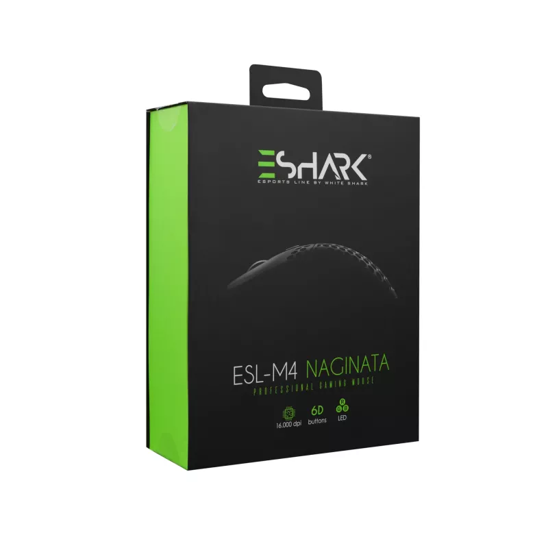 White Shark Premium Line ESL-M4 Naginata Black pelė
