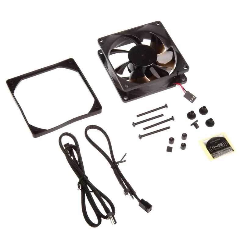 Ventiliatorius Noiseblocker BlackSilentPro P-1 80 mm