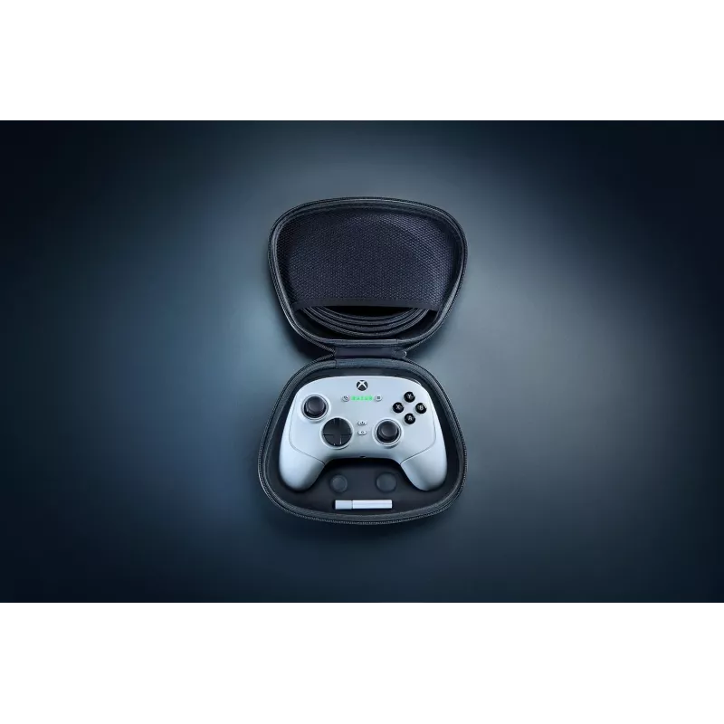 Žaidimų pultas Razer Wolverine V3 Pro baltas USB Analoginis PC Xbox Series S X