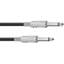 Kabelis 6,3 mm mono Omnitronic 6 m juodas – instrumentinis/prijungimo laidas, 6,3 mm TS, 6 m ilgio
