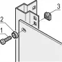 Schroff Pentair Techn. Montagematerial-Set 21101-810 VE100 (21101810)