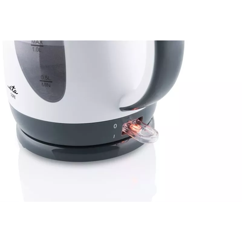 Elektrinis virdulys ETA Sofie 1 L 2200 W, baltas plastikas, 360° pagrindas