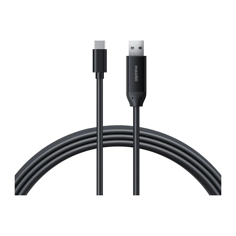 USB-A į USB-C laidas Insta360 Connect Extra Long 10 m – duomenų ir įkrovimo laidas USB-C įrenginiams