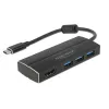 DeLOCK 63931 USB-C adapteris su HDMI ir 3x USB 3.0