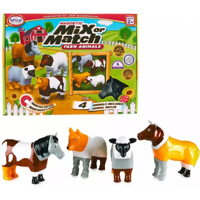 Malblo Magnetiniai Ūkio Gyvūnai Rinkinys