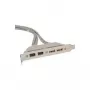FireWire laidas InLine 33390A 0.40 m Pilka
