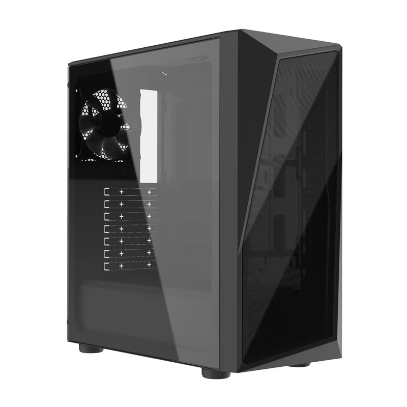 PC korpusas Cooler Master CMP 520L Midi Tower Juodas