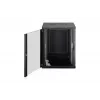 Sieninis 19 inch tinklo spintas DN-37115, 16U, 600x600x785 mm, juodas