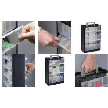 Dėžė saugojimui allit VarioPlus DrawBox C 40, matmenys B x H T 300