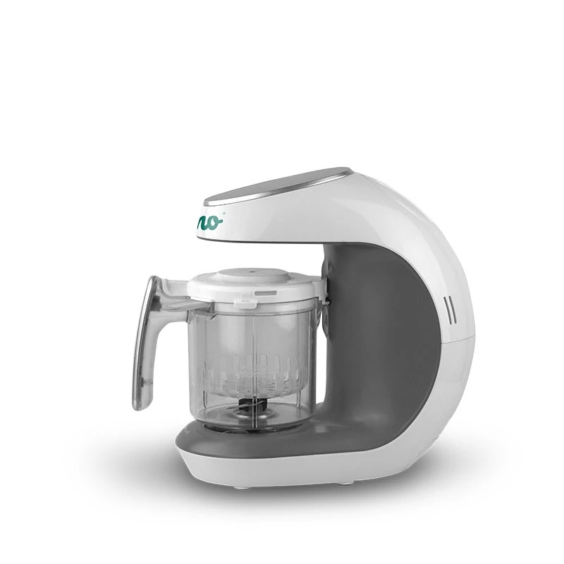 Maitinimo prietaisas kūdikiams Neno Cibo 300 W, 0,3 l dubuo, garinimas ir maišymas, pašildymas, pilka/balta