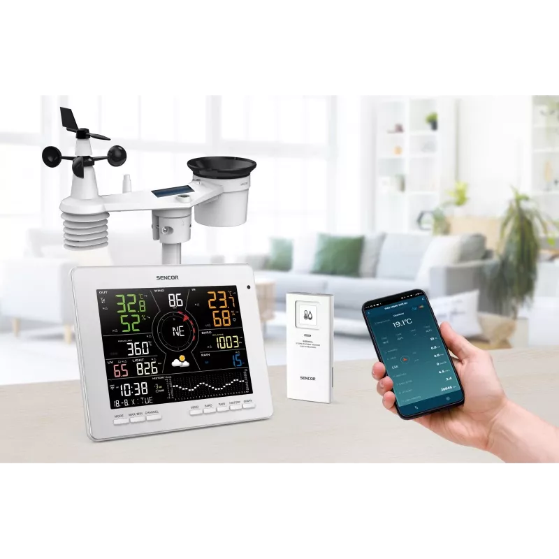 Oro stotis Sencor SWS 16600 WiFi 7 viename
