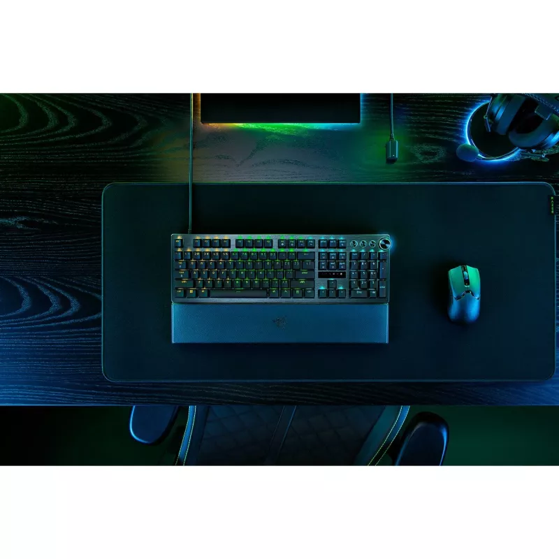 Žaidimų klaviatūra Razer Huntsman V3 Pro Optinė QWERTZ Juoda