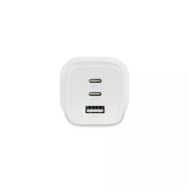 Dicota Power Supply – kompaktiškas, GaN – 65 W – 5 A – PD 3.0 – 3 išvesties prievadai (2 x USB-C, USB)