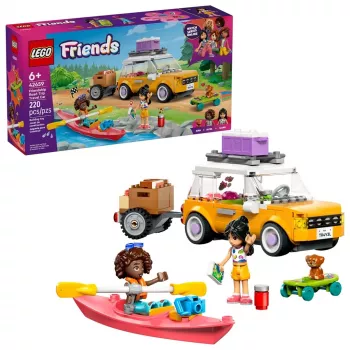 LEGO Friends statybinis žaislas 42659 Nuotykių kelionė su draugais, 220 dalių, 2 minifigūrėlės, nuo 6 metų