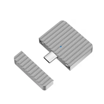 Labai mažas USB3.2 Gen2x1 SSD korpusas USB-C NVMe