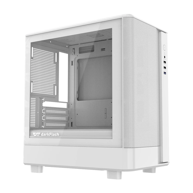 Kompiuterio korpusas Darkflash DB330M Mesh ATX baltas