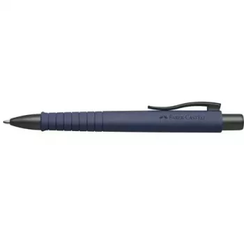 Tušinukas a.w. faber-castell 241189 — ištraukiamas su segtuku, mėlynas rašalas, ypač stambus antgalis, tamsiai mėlynas korpusas, 1 vnt