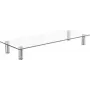 SpeaKa Professional Monitor Riser - reguliuojamas aukštis 75–90 mm permatomas (SP-9007480)