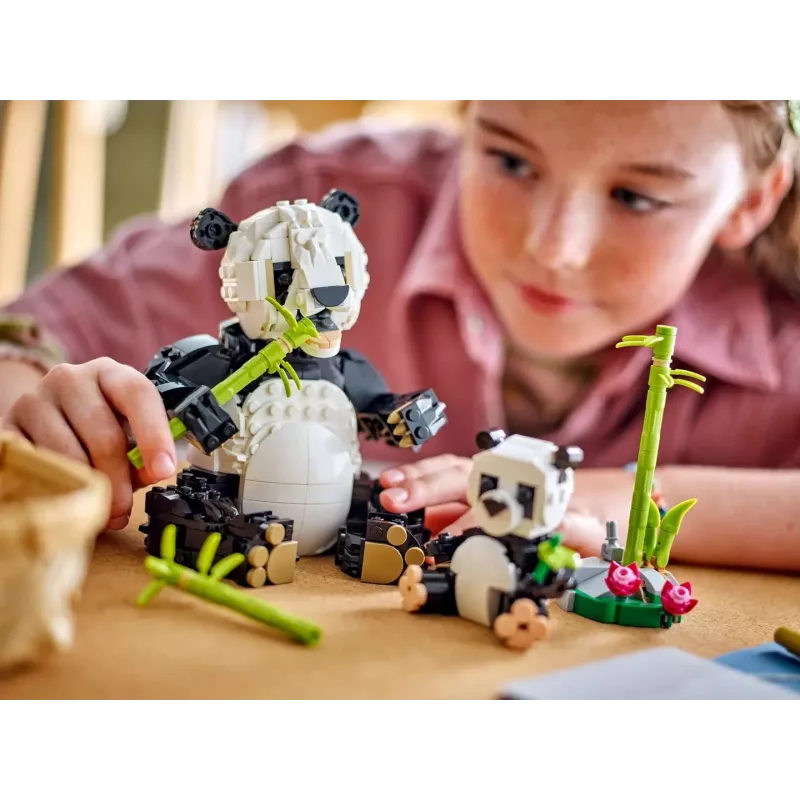 LEGO CREATOR 3 IN 1 31165 Pandų šeima