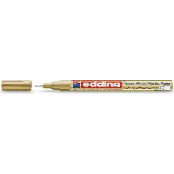 Markeris Edding 780 Gold, Silver – metaliniai rašymo rašalai, antgalis 0,8 mm, 1 vnt.