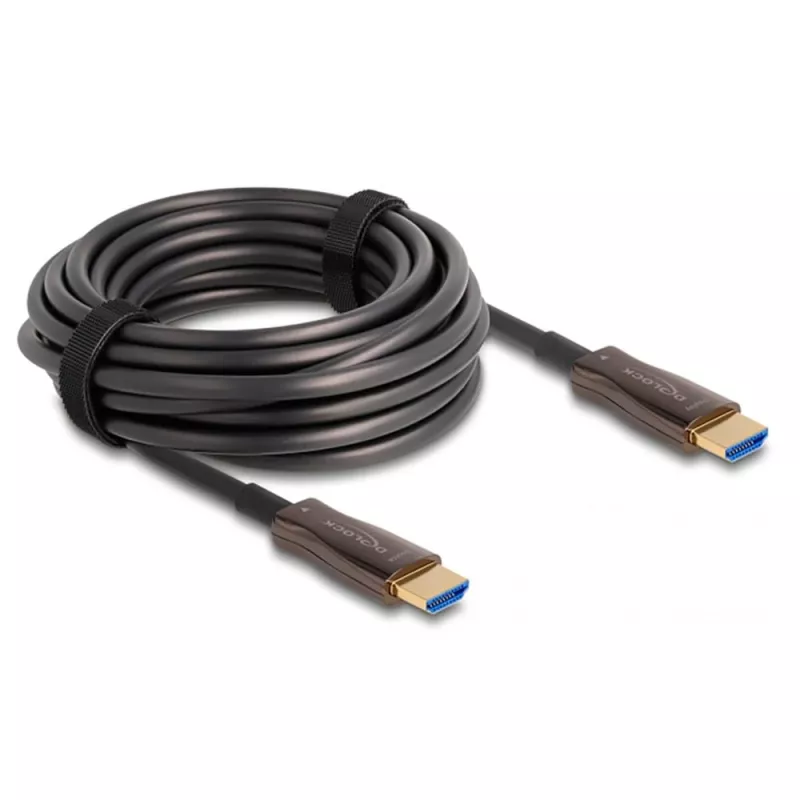 DeLOCK aktyvus optinis HDMI kabelis 8K 60Hz 10m vyriškas į vyrišką