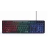 Gembird KBS-UML-01 pilno dydžio laidinė klaviatūra su pele – USB, QWERTY JAV, 104 klavišai, juoda