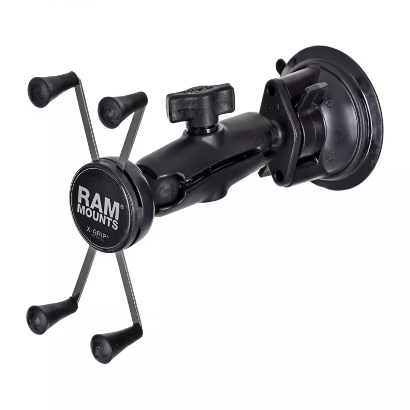 Laikiklis telefonui RAM Mounts X-Grip Large su sukamu siurbtuku