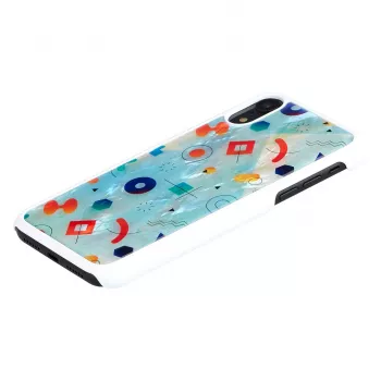 Dėklas iKins iPhone XR apsauginis „Poppin Rock“ baltas