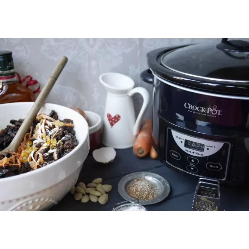 Crock-Pot lėtai verdantis puodas SCCPRC507B-050 4,7 l (juodas)