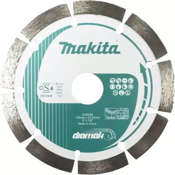 Deimantinis pjovimo diskas Makita D-80086 125 mm skersmuo 22,23 mm anga