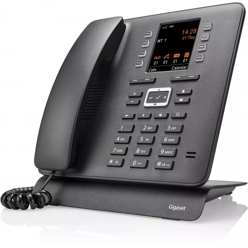 Gigabet Maxwell C IP telefonas juodas su TFT ekranu
