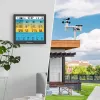 Skaitmeninė orų stotelė Bresser Optics 7003220 Juoda LCD Wi-Fi