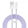 Baseus Dynamic laidas USB į Lightning, 2.4A, 2m (Violetinė)