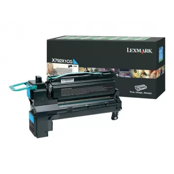 Lexmark X792X1CG - Toner cian