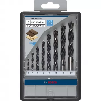 Grąžtų rinkinys Bosch 2 607 010 533 Robust Line