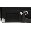 Denver VPL-120BLACK juodas diržinis USB patefonas su įmontuotais garsiakalbiais