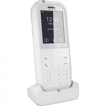 Snom M90 DECT belaidis telefono ragelis su skambučio ID, baltas